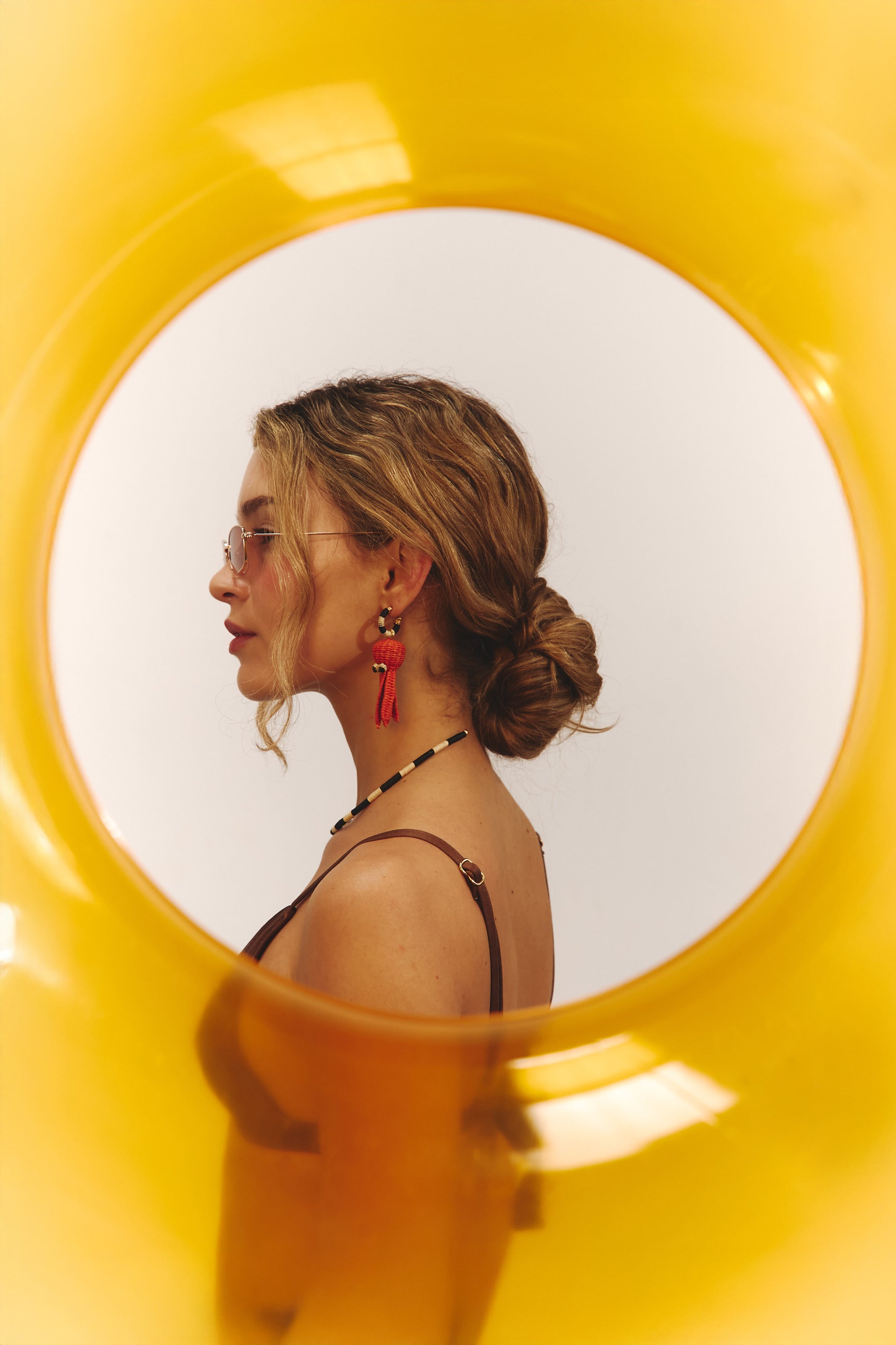 Clarte Hoops + Charm (Removable Charm)