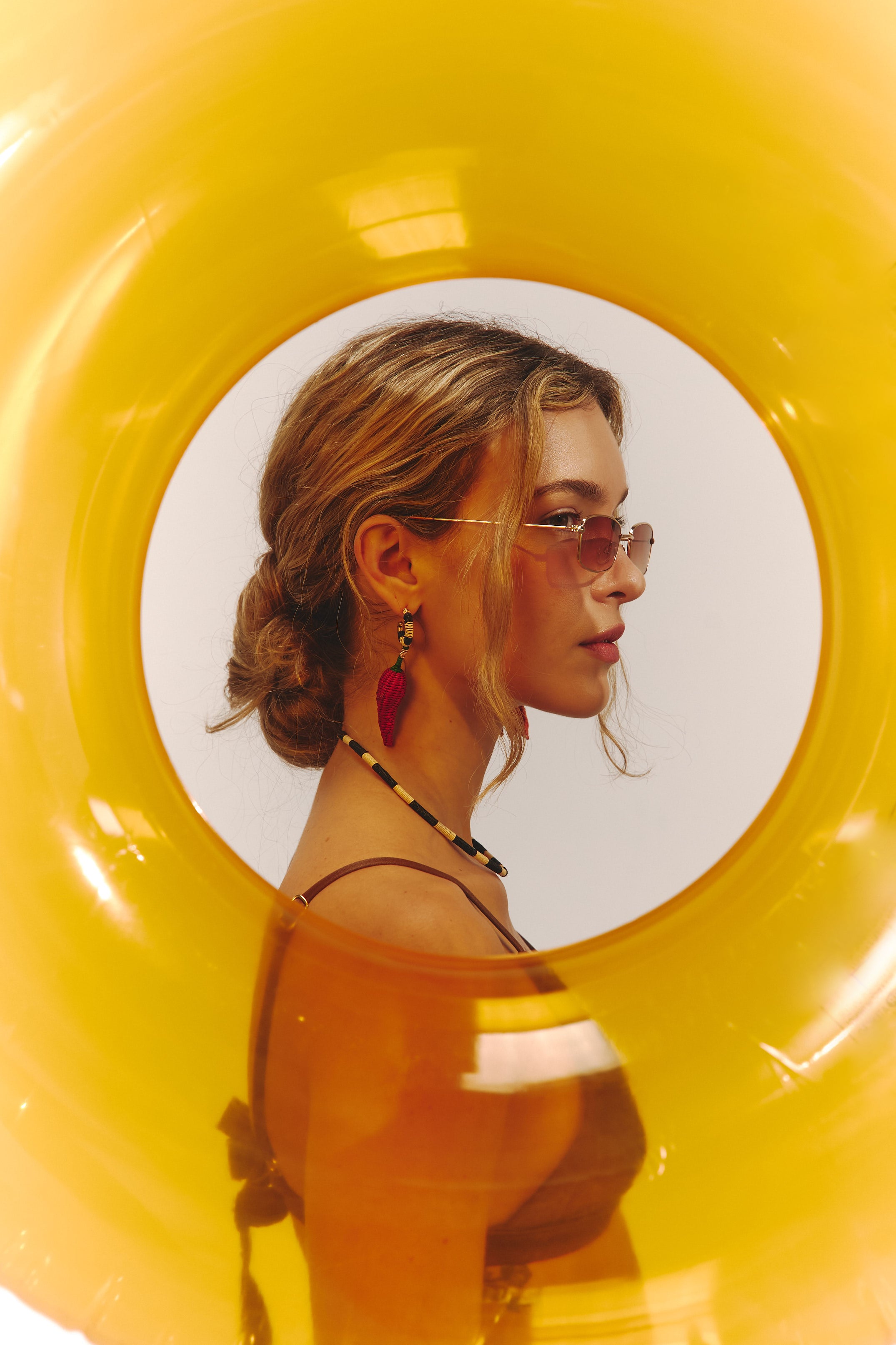 Clarte Hoops + Charm (Removable Charm)