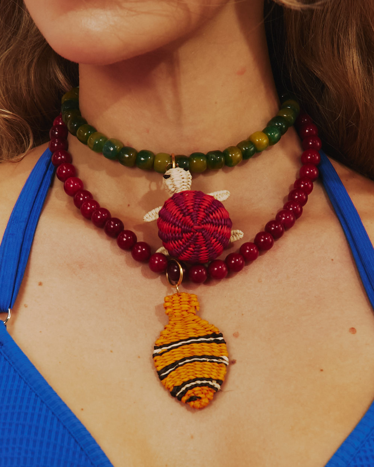 Zalva Necklace + Handmade Removable  Charm