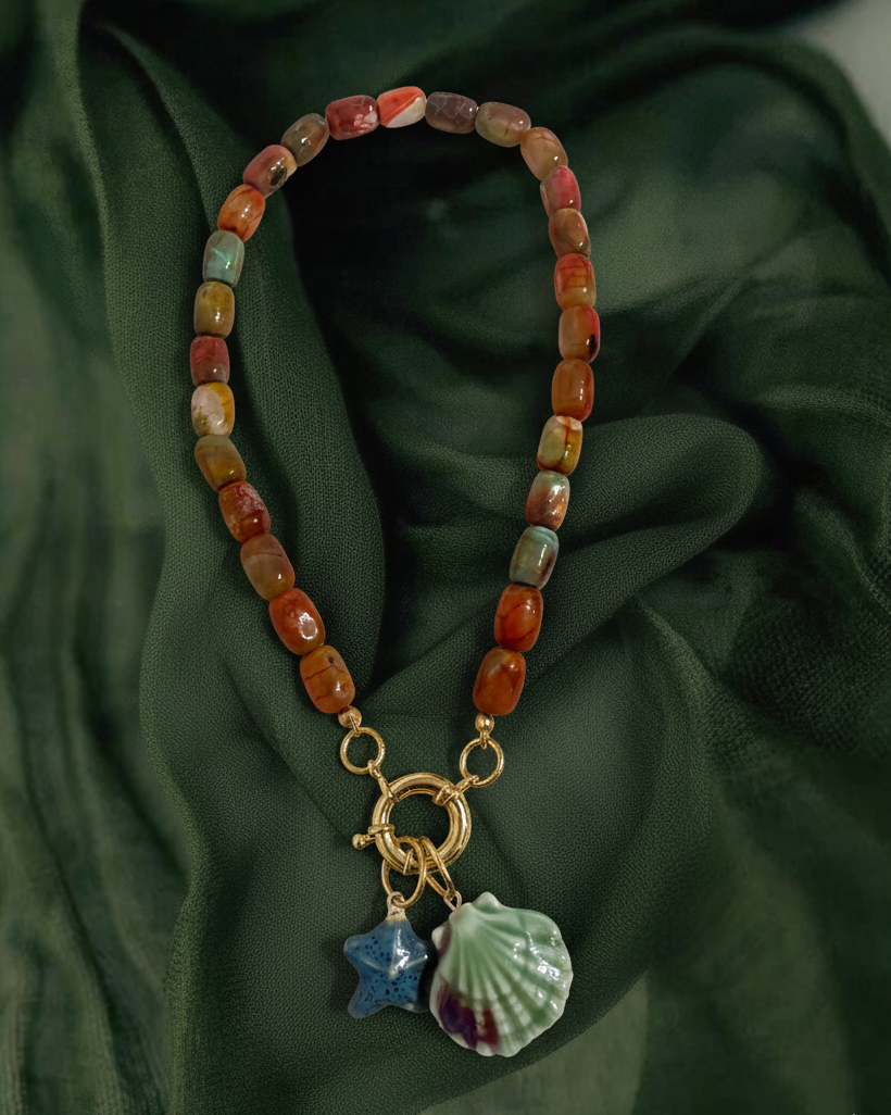 Tambo Necklace + 2 Removible Charms