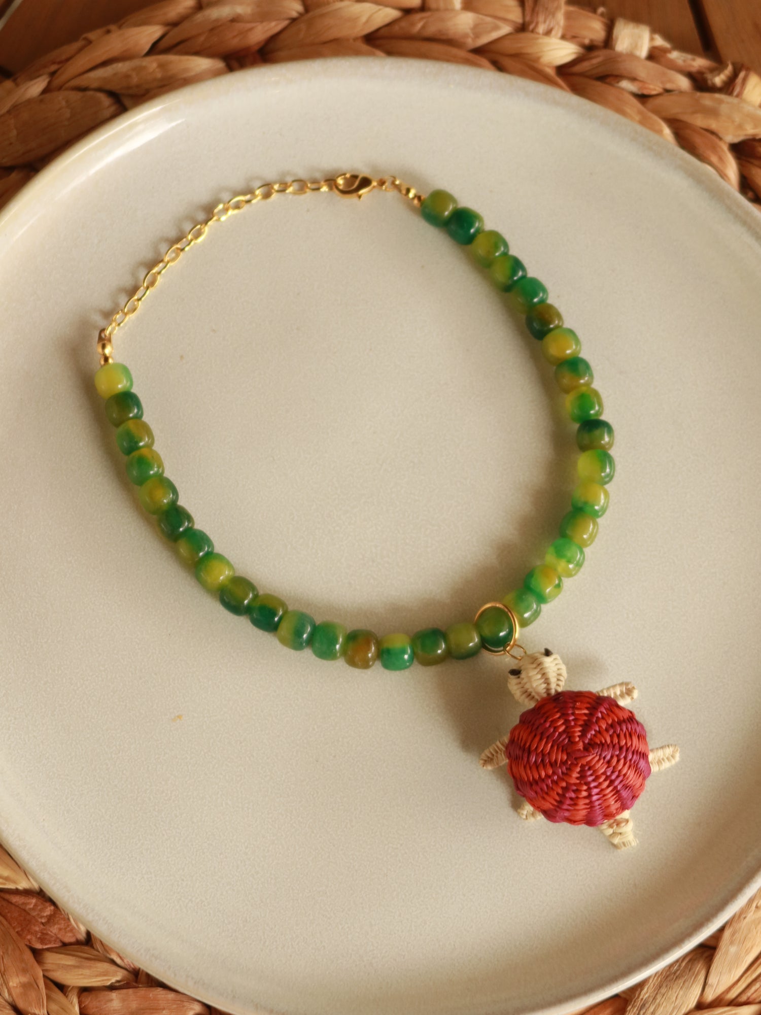 Zalva Necklace + Handmade Removable  Charm