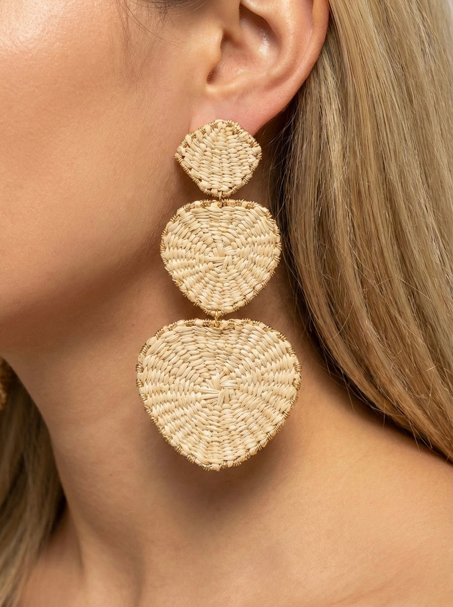 Aretes Shell (2 aretes en 1 par)