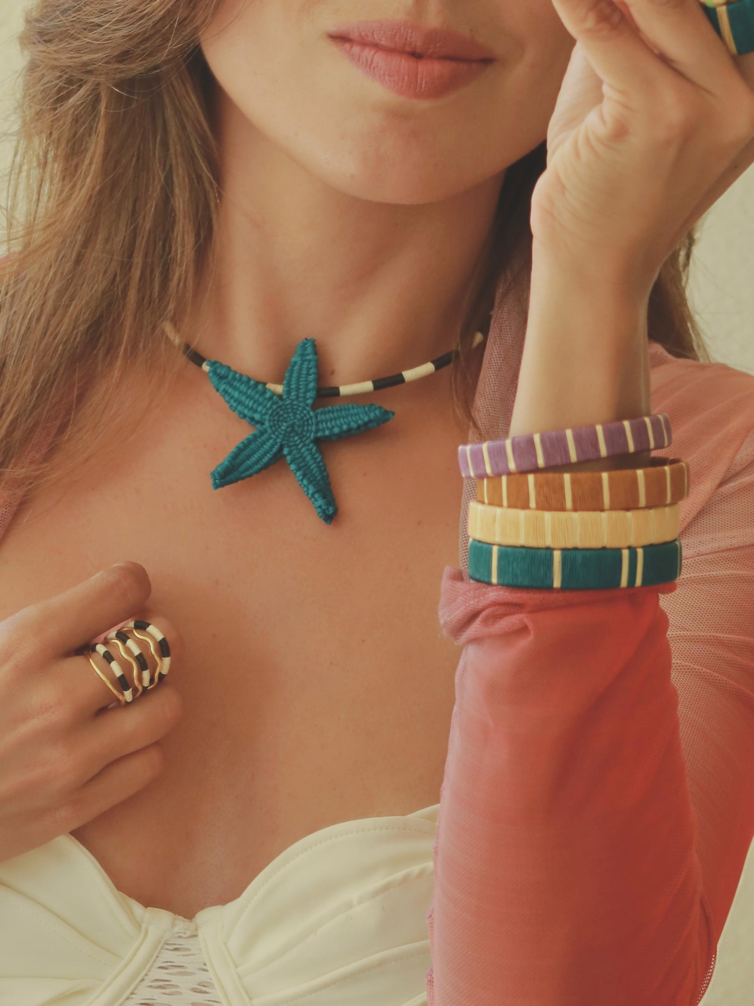 Clarte Choker Animal + 1 Removable Charm