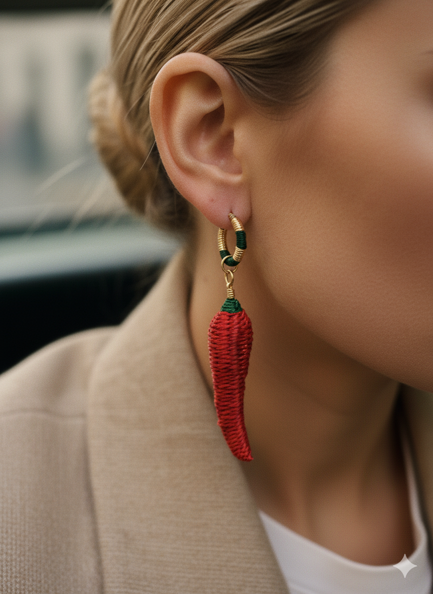 Clarte Hoops + Removable Charm