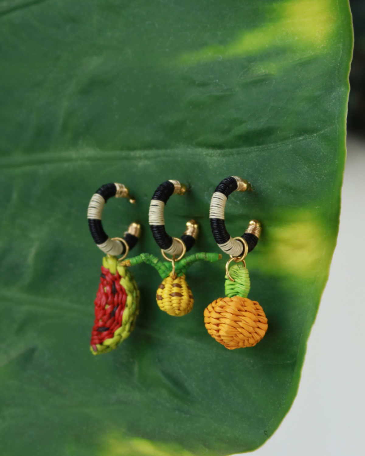 Clarte Hoops + Removable Mini Charms