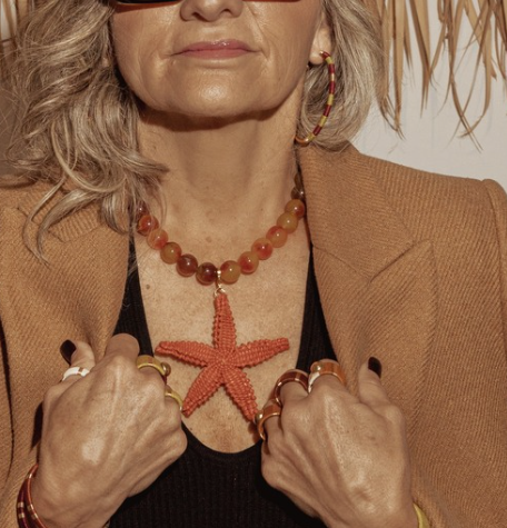 Zalva Bold Necklace + Animal Charm