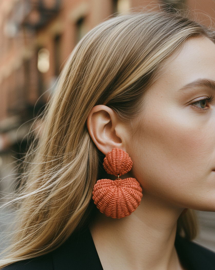 Shell Earrings (2 earrings in 1 pair)