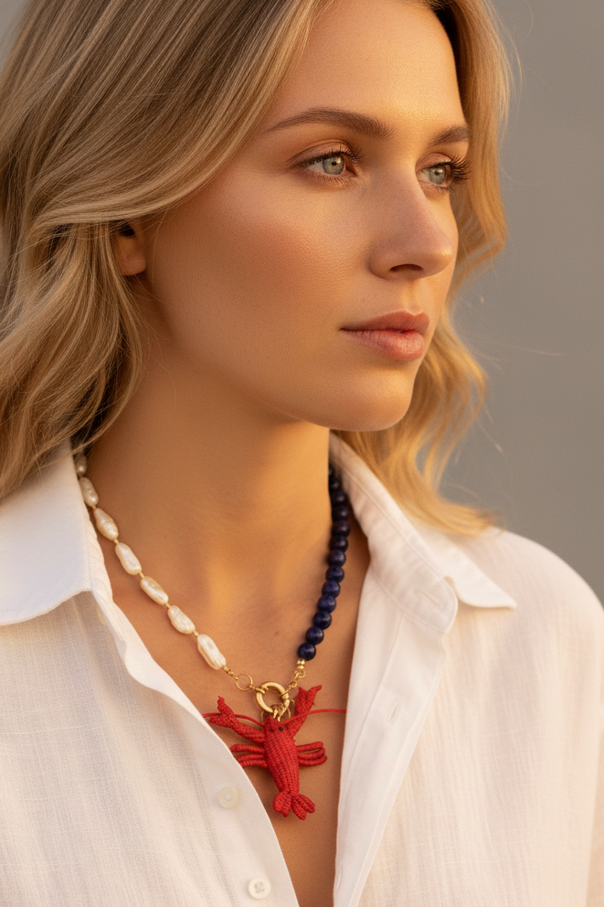 Collar Senda + 3 Charms Removibles