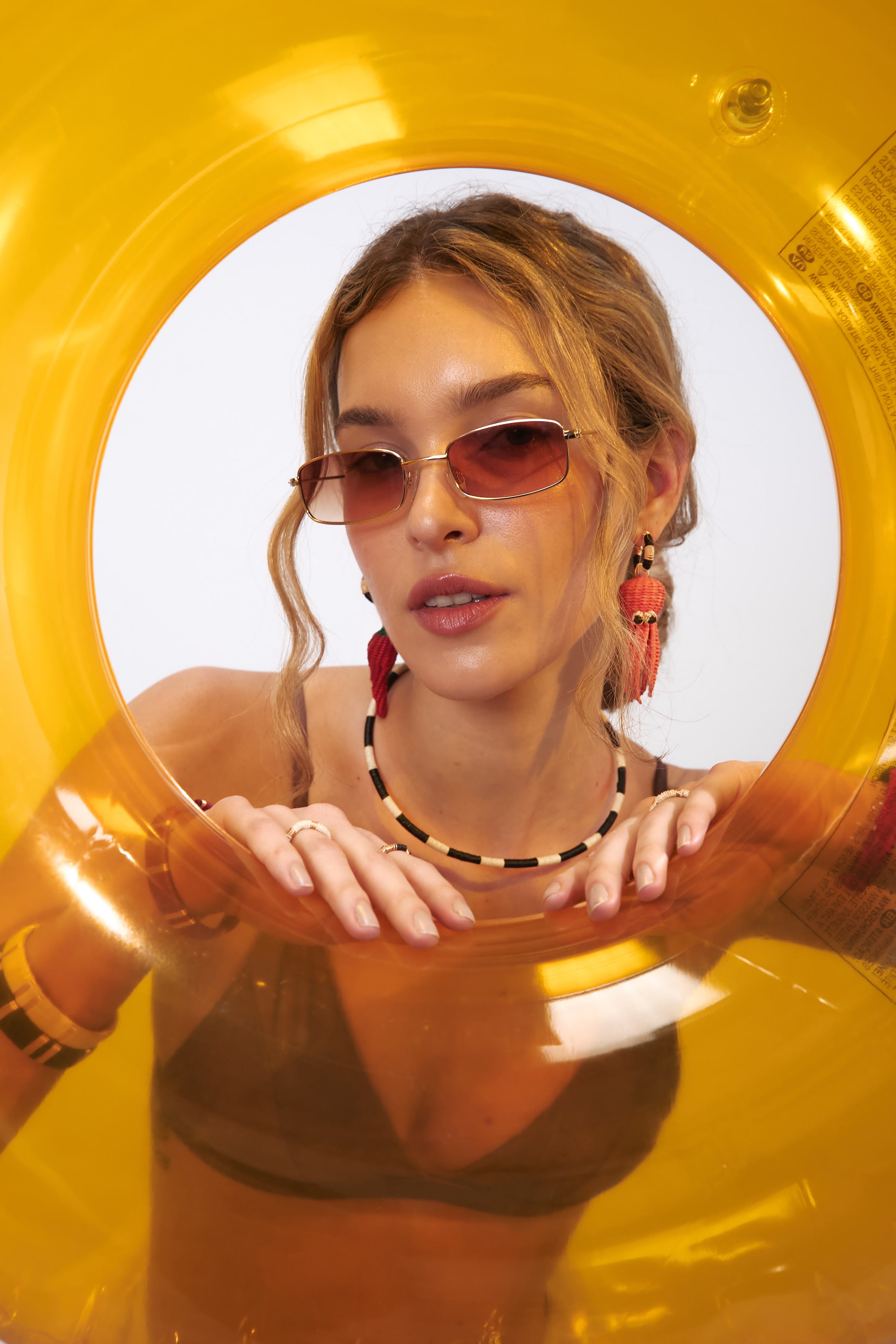 Clarte Hoops + Charm (Removable Charm)