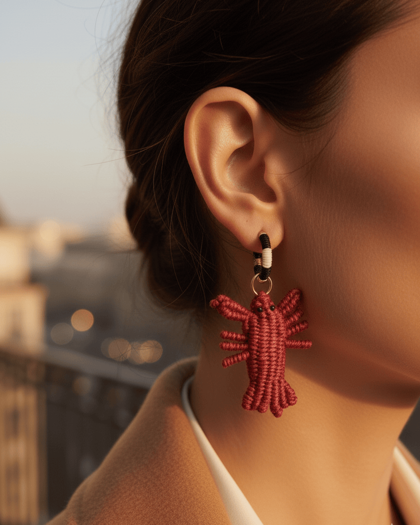 Clarte Hoops + Removable Charm