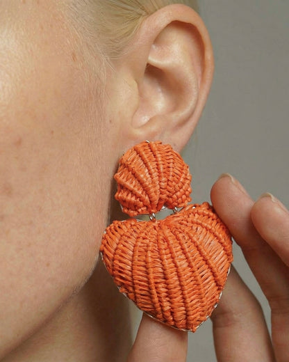 Aretes Shell (2 aretes en 1 par)