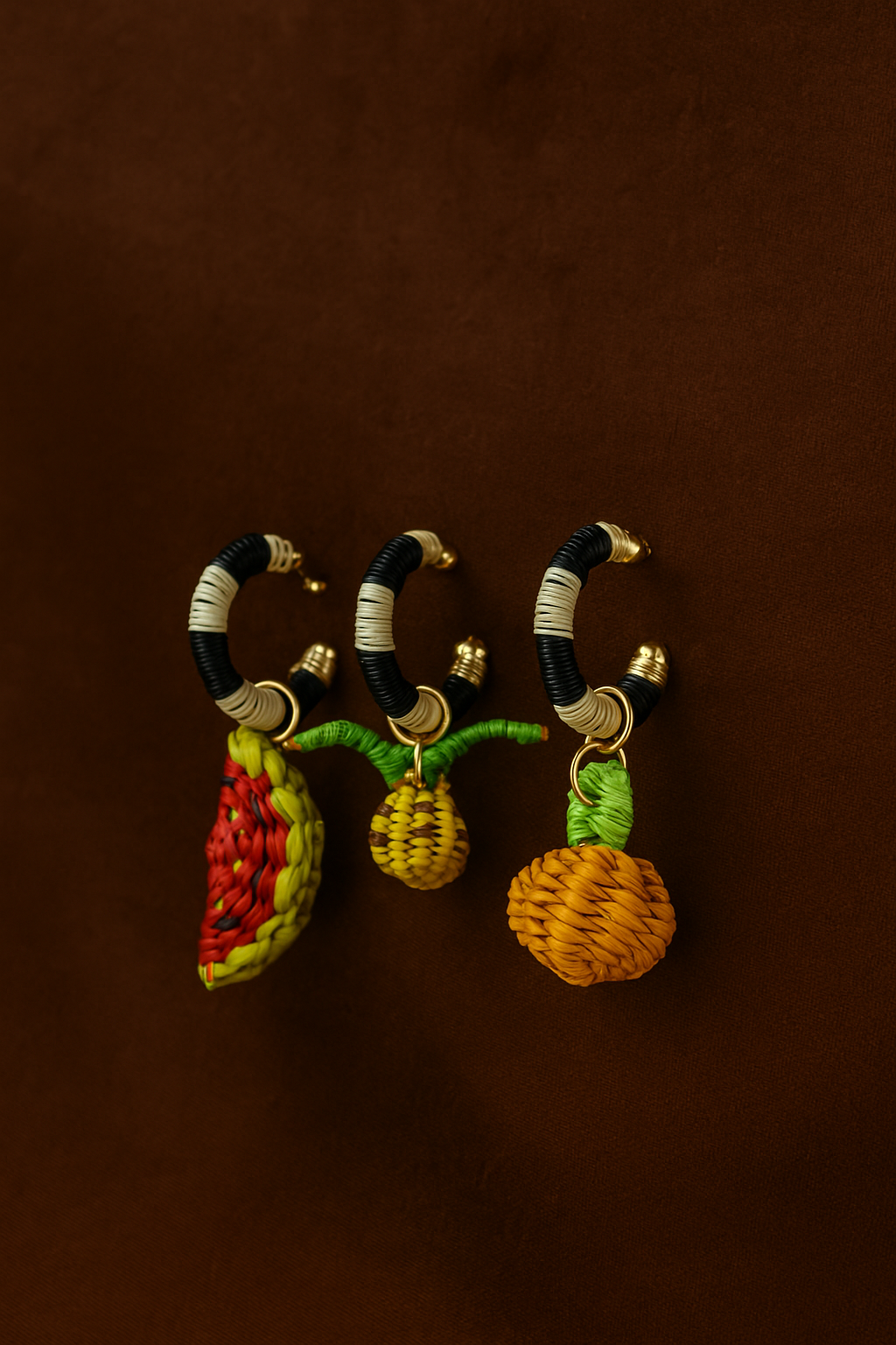 Clarte Hoops + Removable Mini Charms