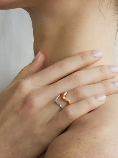 Alba Ring Silver (Setx2)
