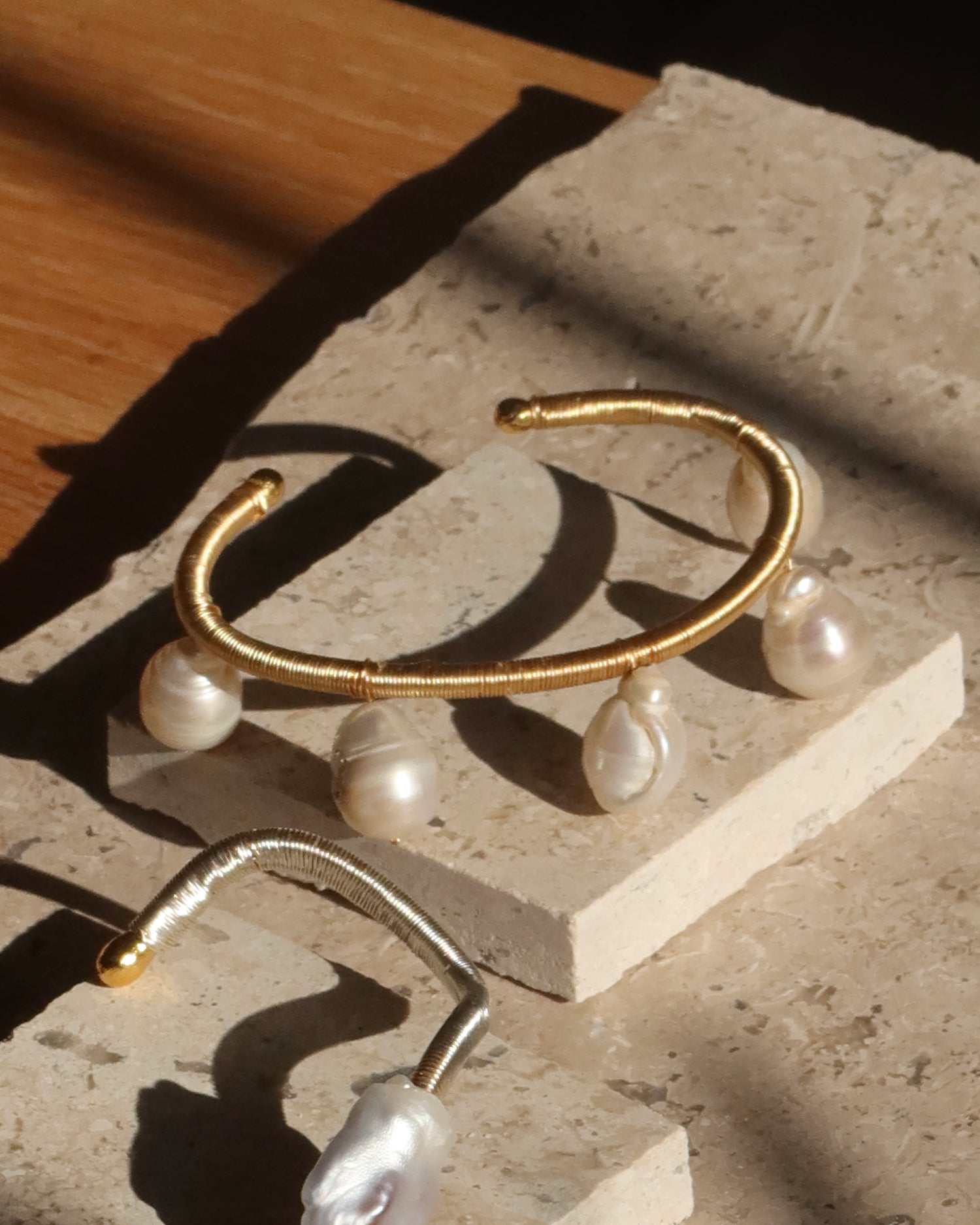 Brazalete de perlas Clarte