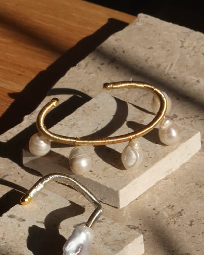 Brazalete de perlas Clarte