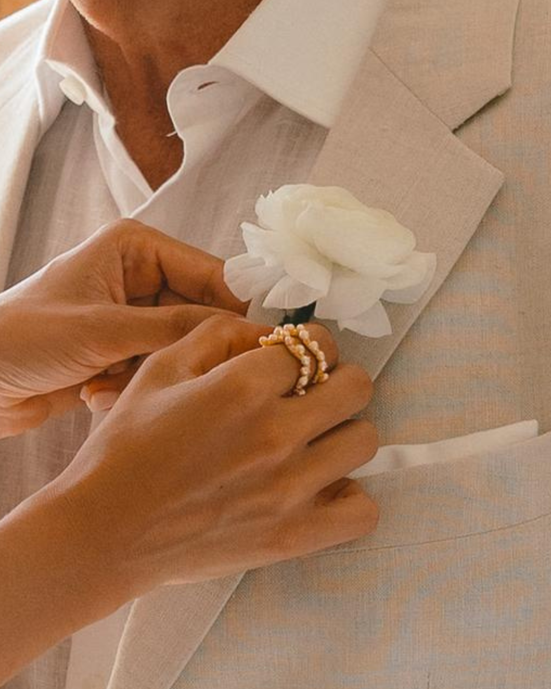 Alba Pearl Ring