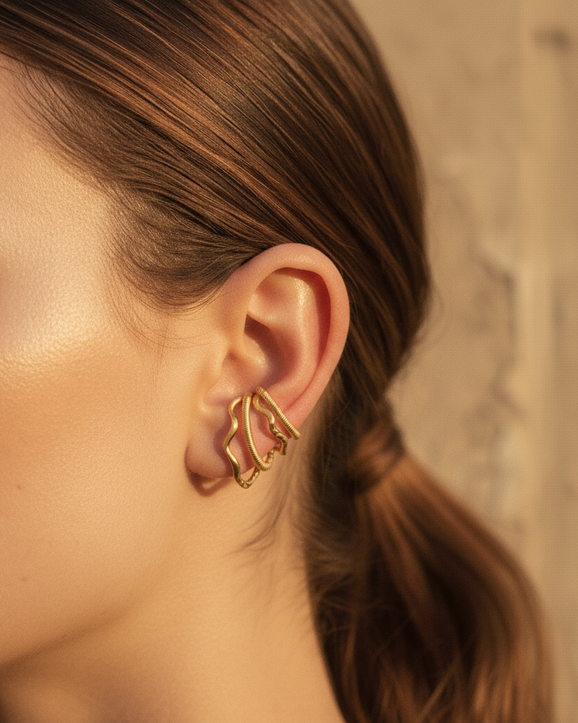 Bliss Earcuff Gold