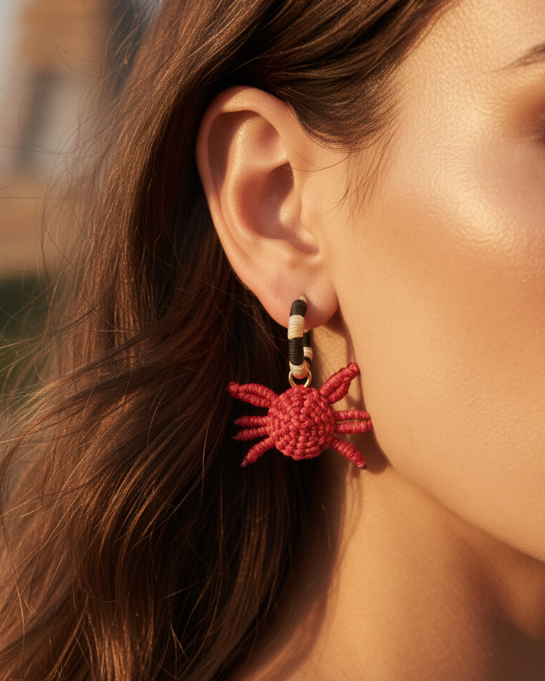 Clarte Hoops + Removable Charm