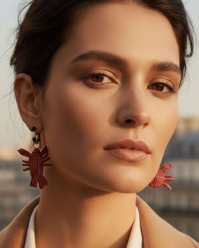 Clarte Hoops + Removable Charm