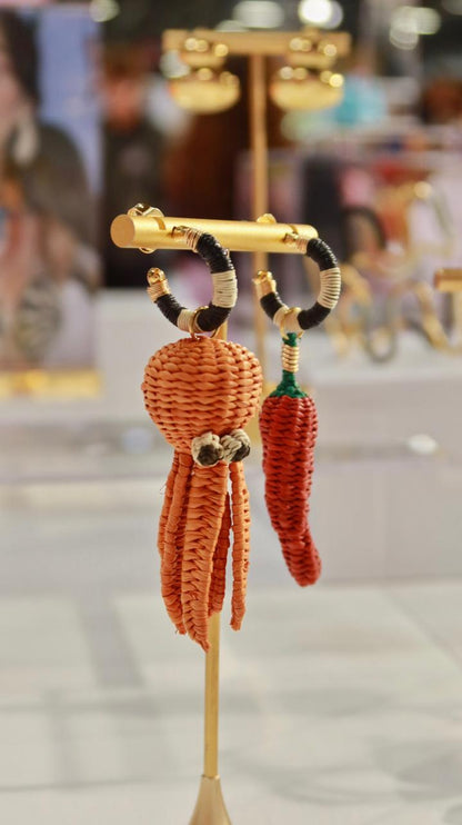 Clarte Hoops + Removable Charm