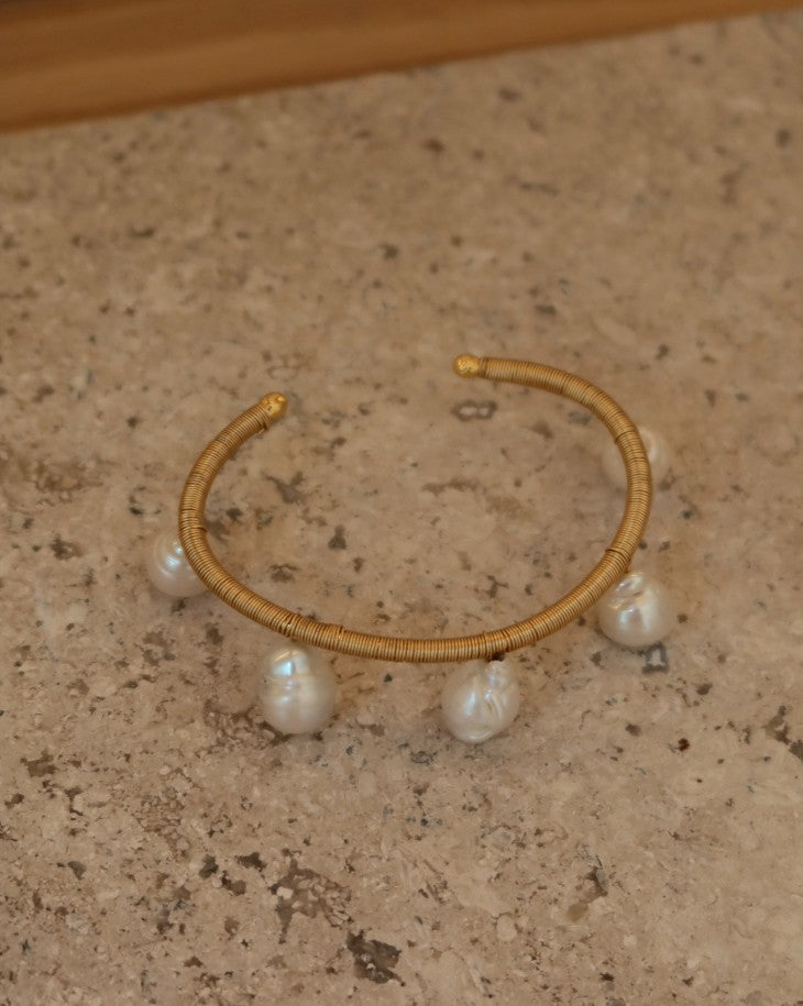Brazalete de perlas Clarte