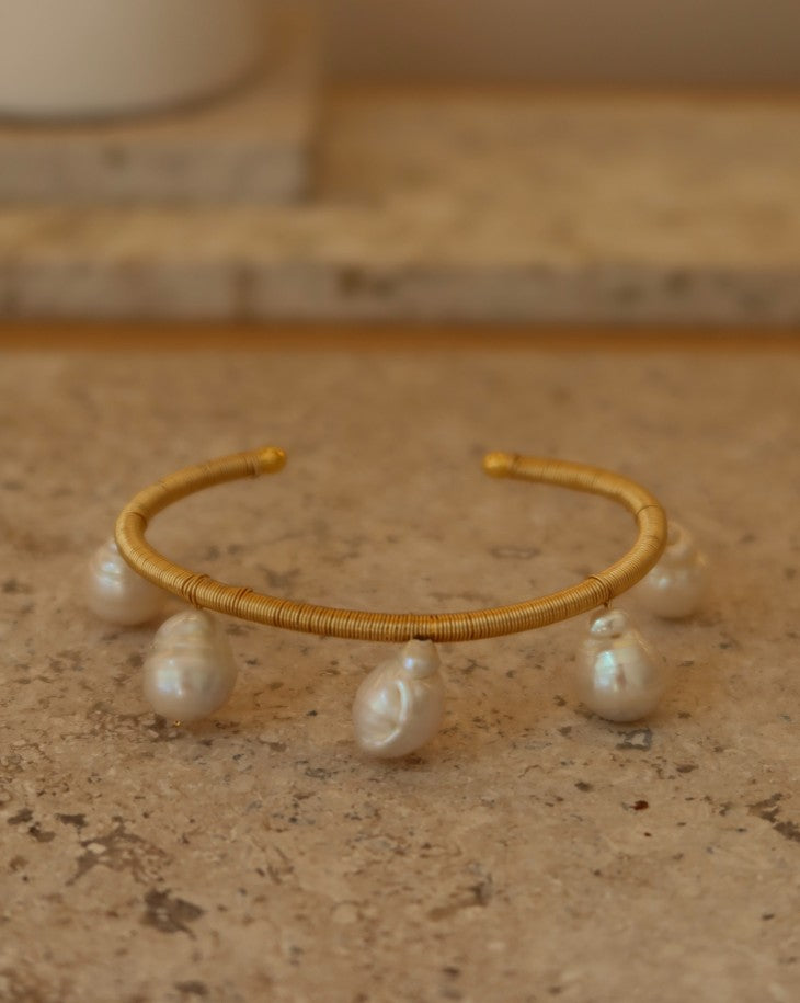 Brazalete de perlas Clarte