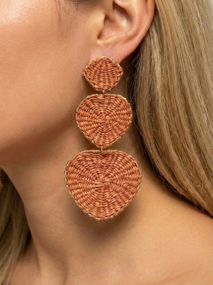 Aretes Shell (2 aretes en 1 par)