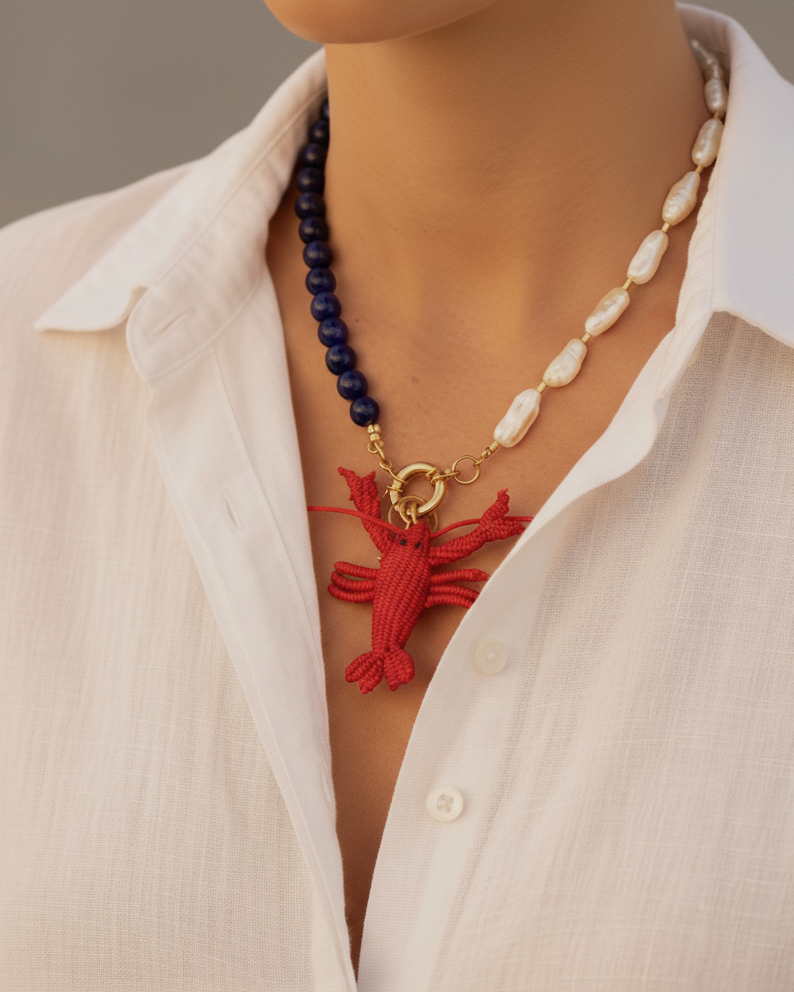 Collar Senda + 3 Charms Removibles