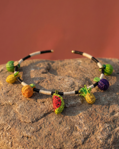 Paprika Choker + Removible Charms