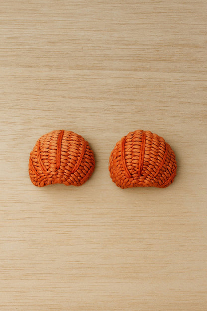 Aretes Shell (2 aretes en 1 par)