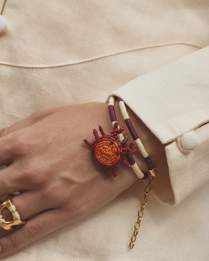 Riga Choker &amp; Bracelet + Charm
