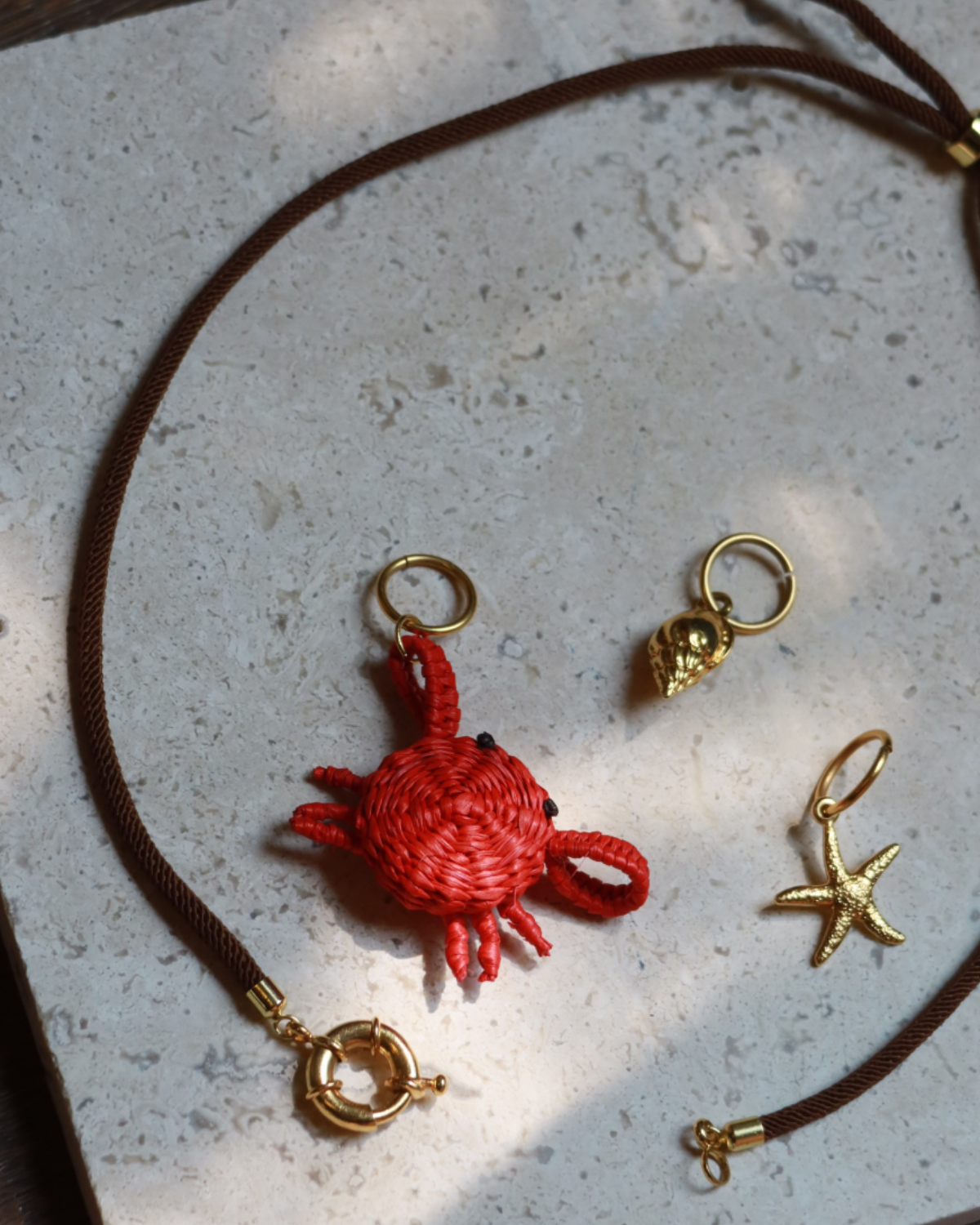 Senda Cord + 3 Removable Charms