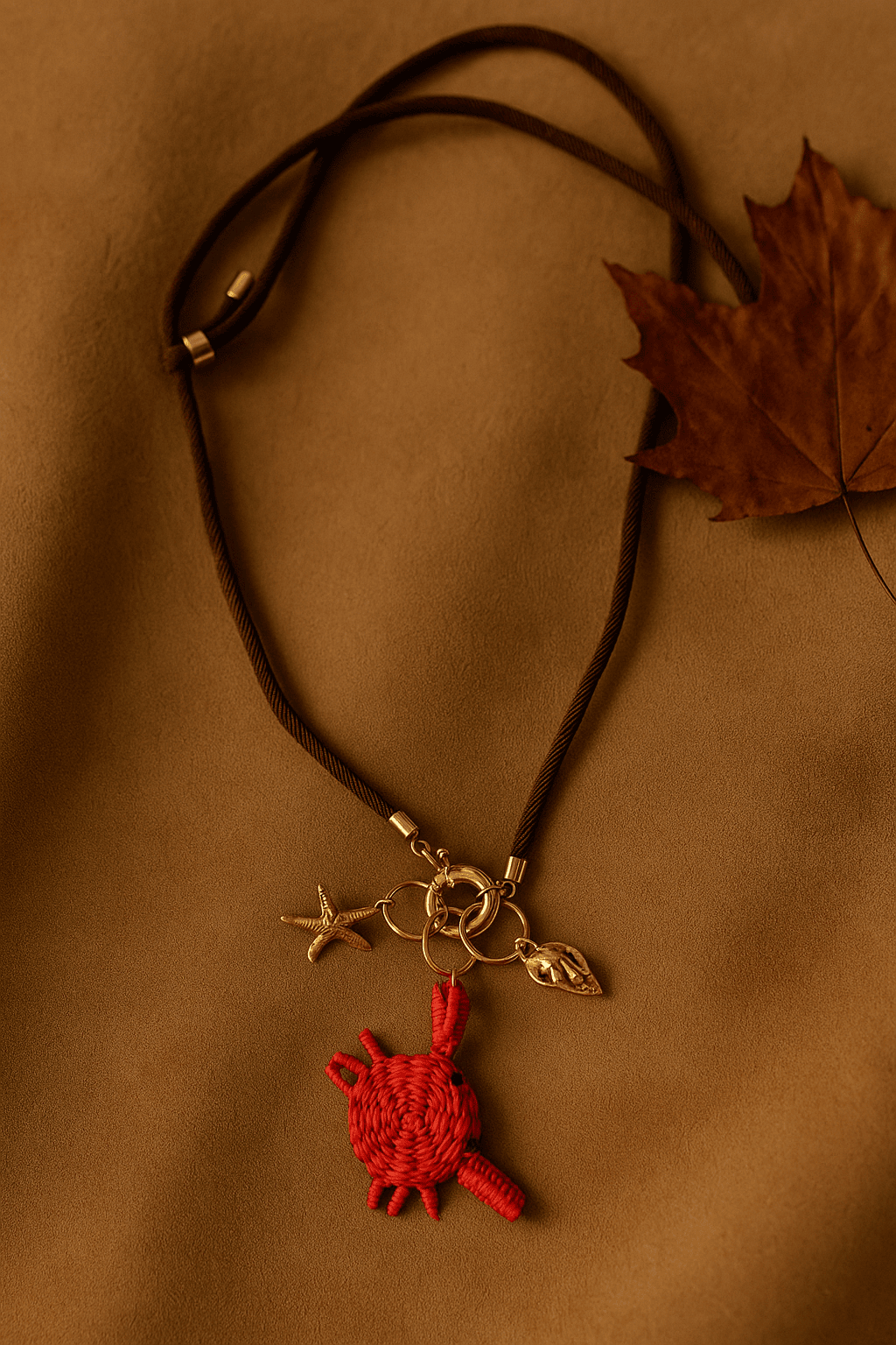 Senda Cord + 3 Removable Charms