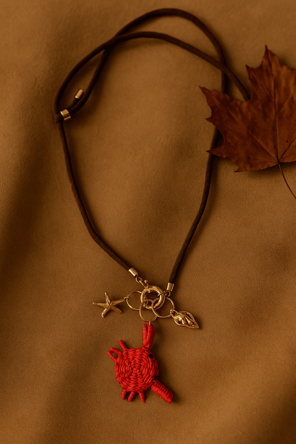 Senda Cord + 3 Removable Charms