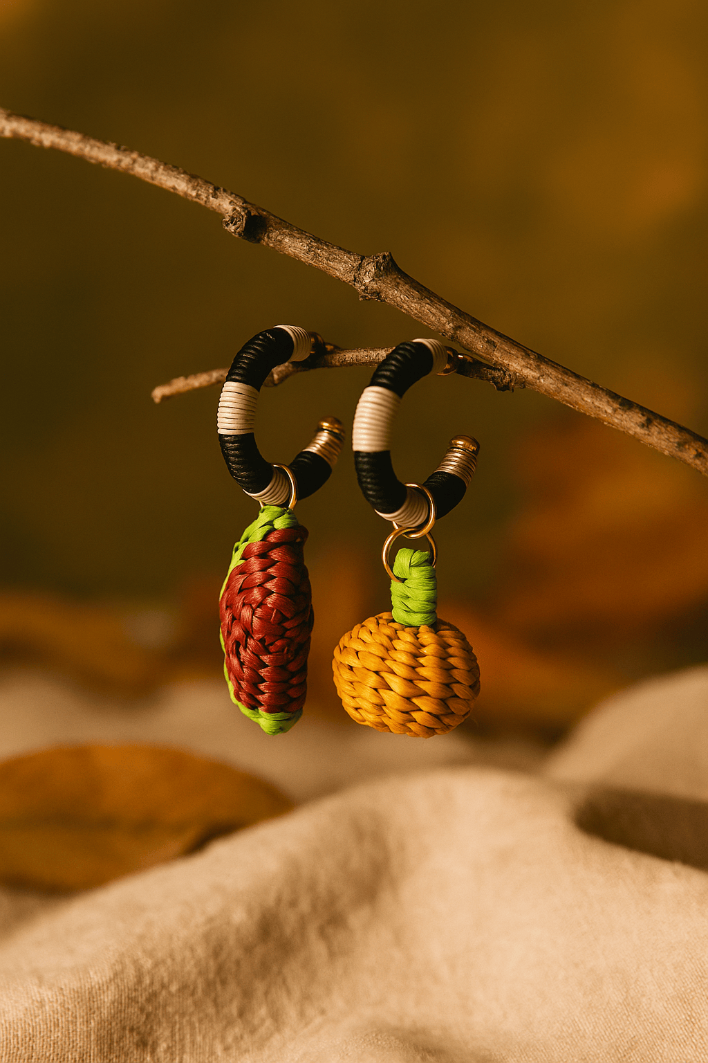 Clarte Hoops + Removable Mini Charms
