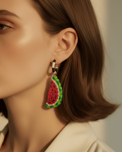Clarte Hoops + Removable Charm
