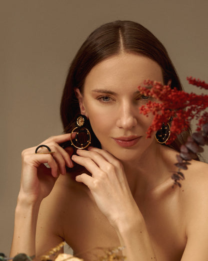 Girasol Hoops