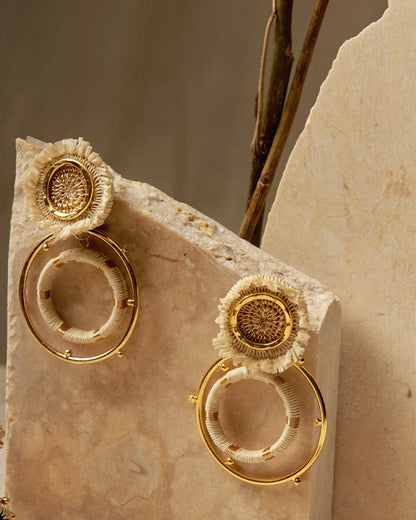 Girasol Hoops