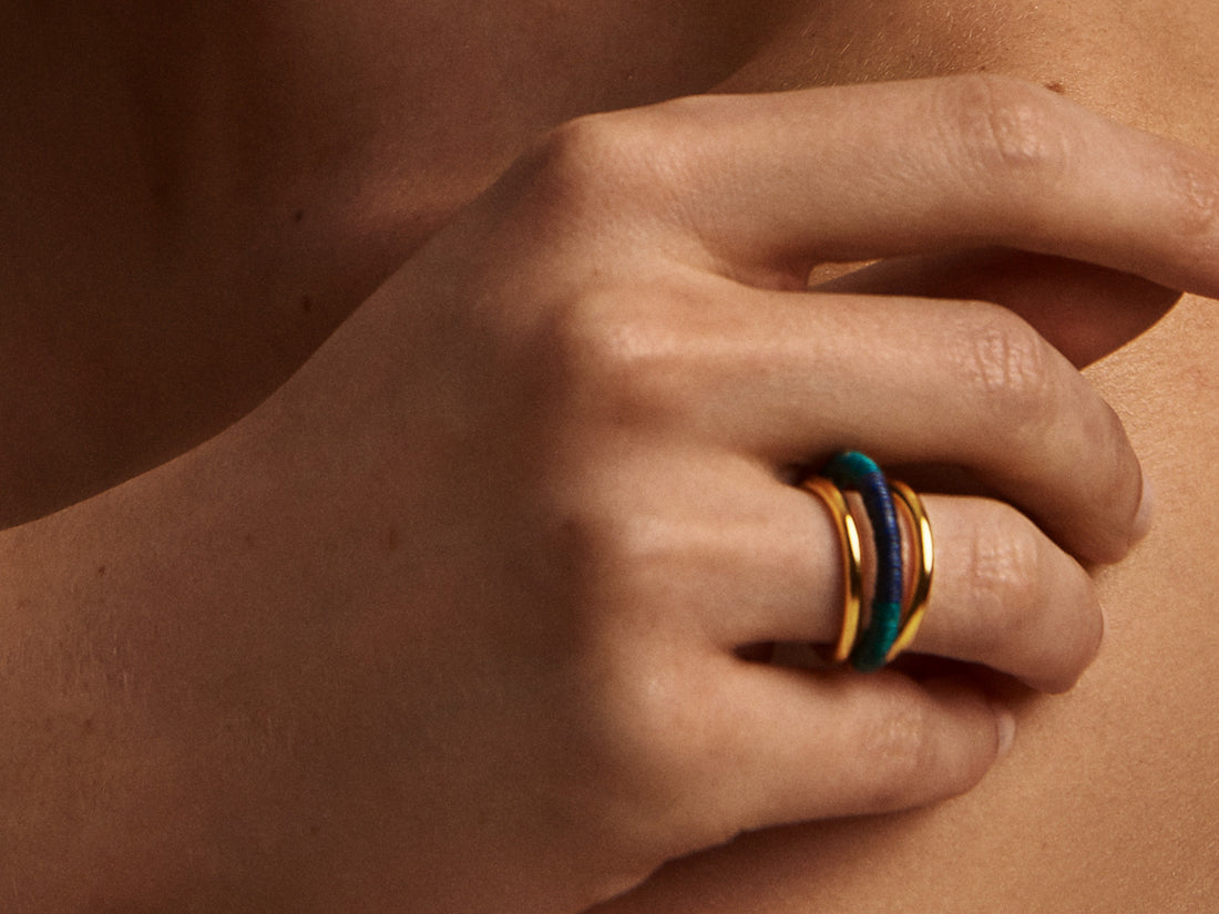 Pola Becté:  Candongas + Earcuff + Ring