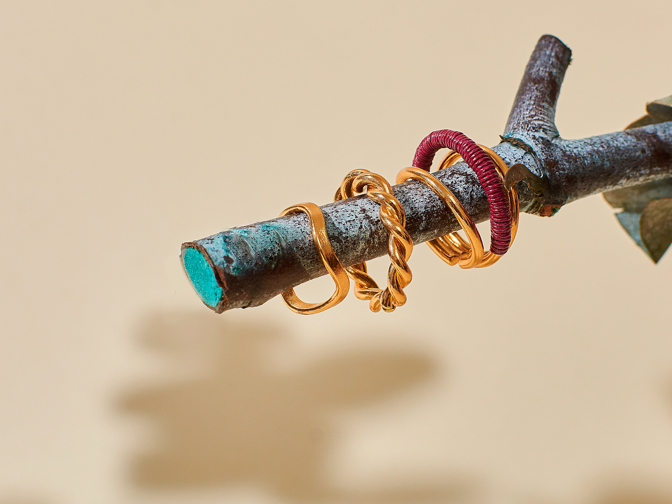 Vueltiao: Anillos (3 piezas)